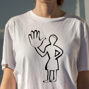 Unisex oversized majica, bulbul design, stećak